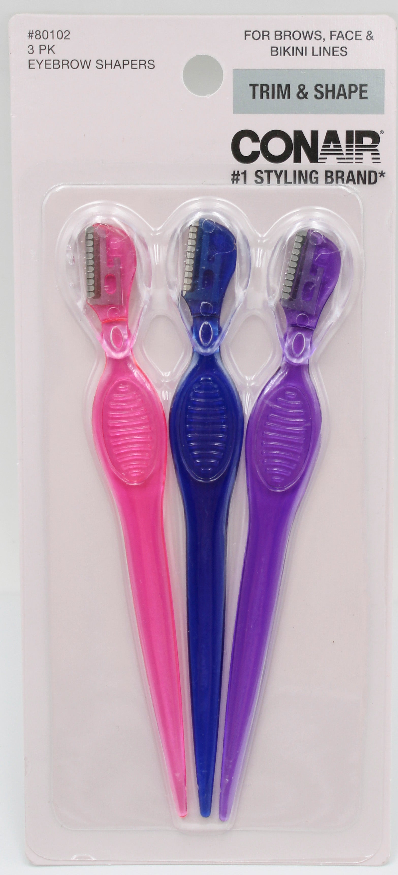 Conair 3-Pack Eyebrow Shaper Blades | Wholesale