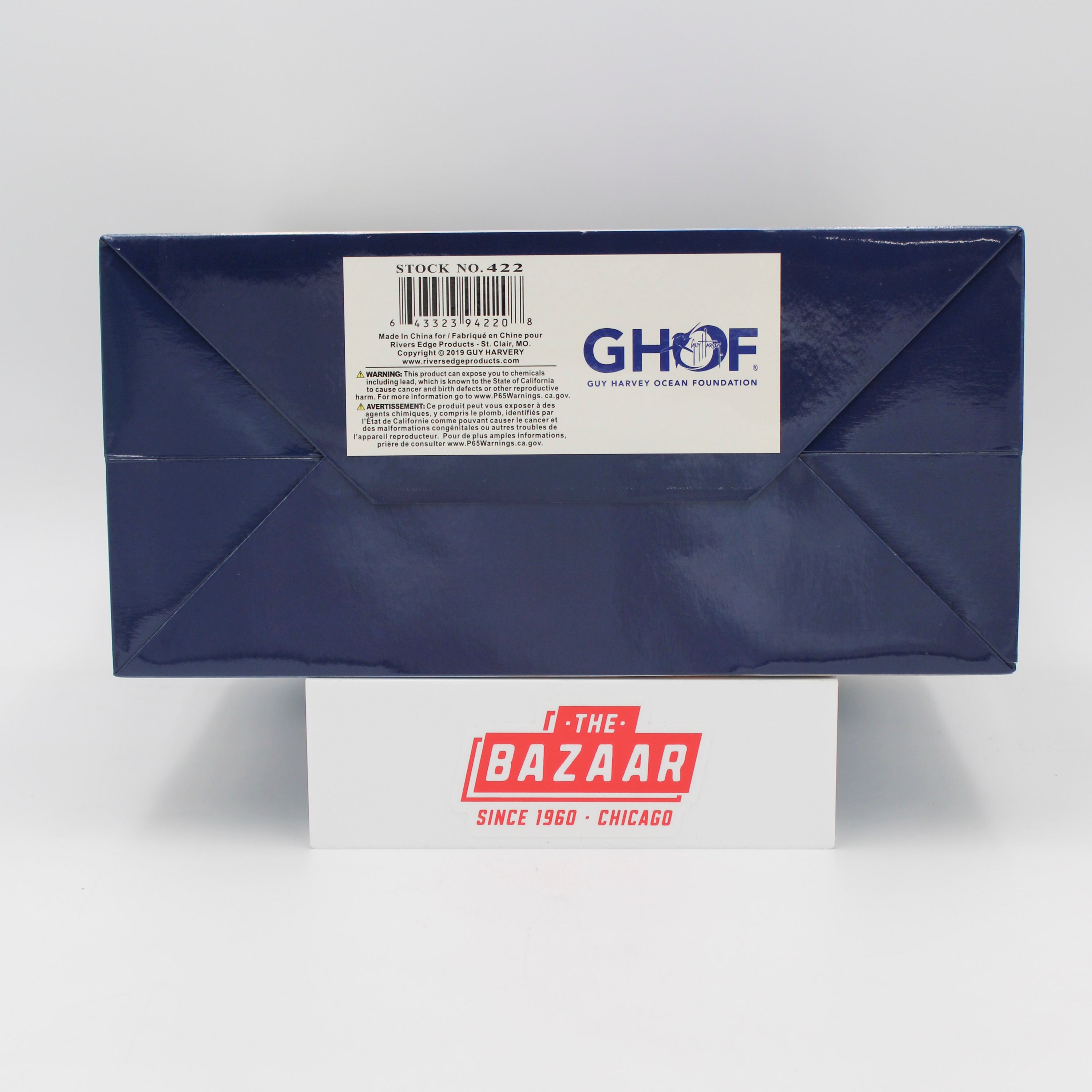 GUY HARVEY MEDIUM GIFT BAG 10" X 5" X 12"  - MARLIN.