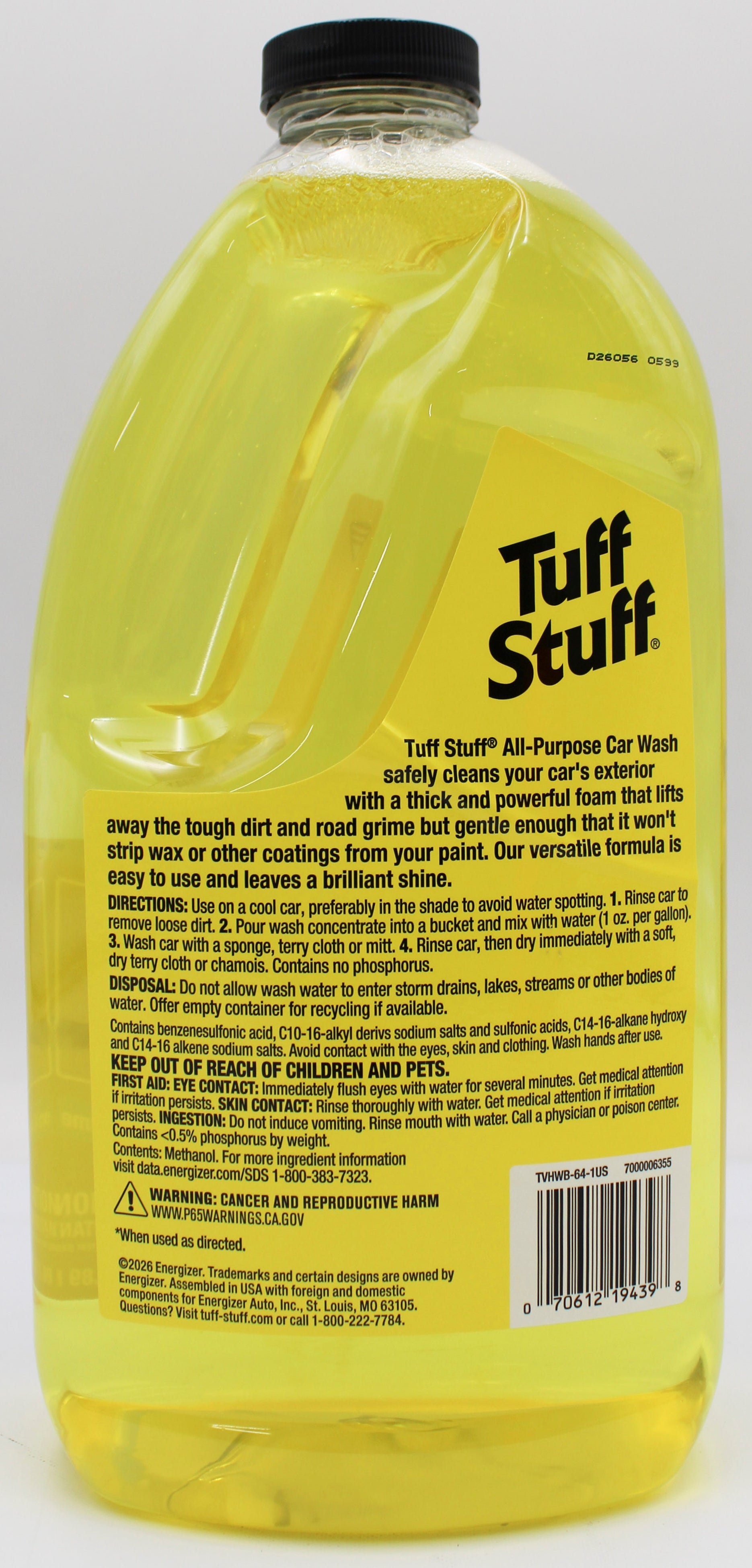 TUFF STUFF ALL-PURPOSE CAR WASH 64floz US