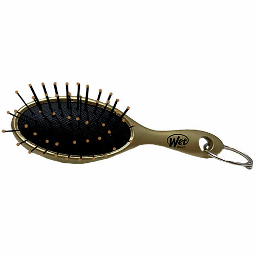 WET BRUSH KEYCHAIN HOLIDAY-GOLD/NI