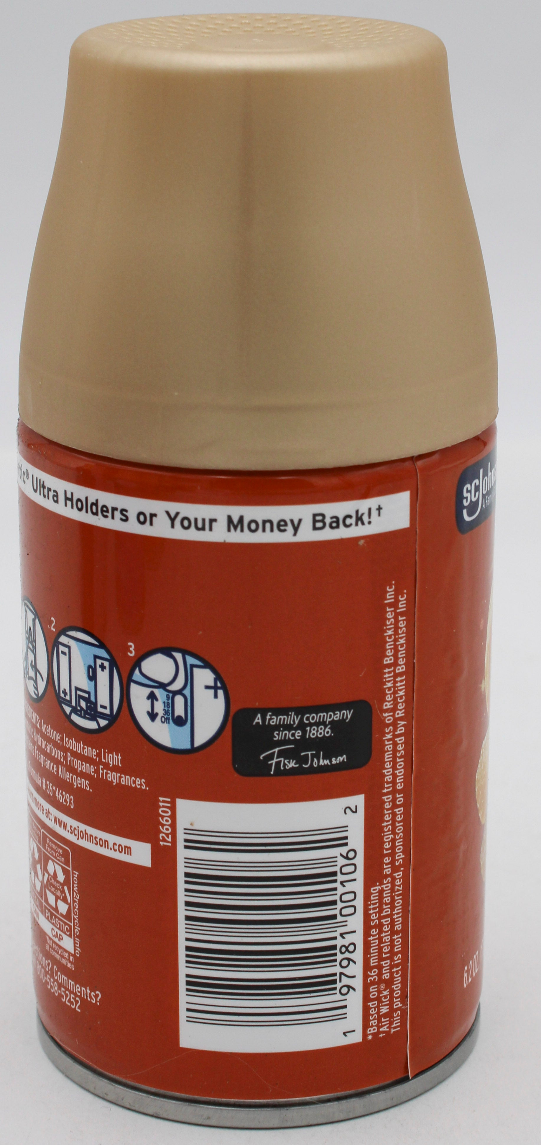 GLADE AUTOMATIC SPRAY REFILL PUMPKIN & GINGER 6.2oz. US