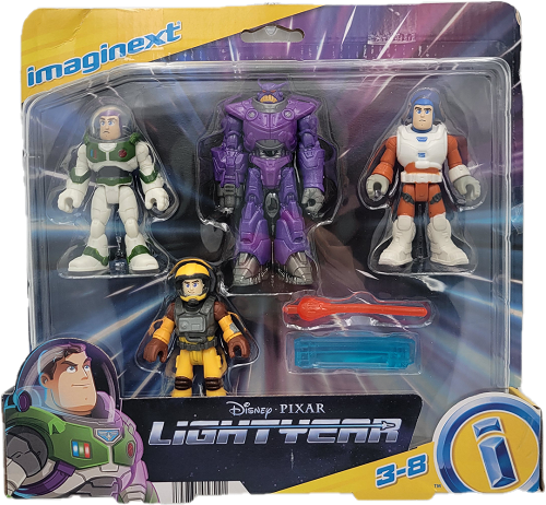 FISHER PRICE BUZZ LIGHTYEAR MISSION 4CT ACTION FIGURES