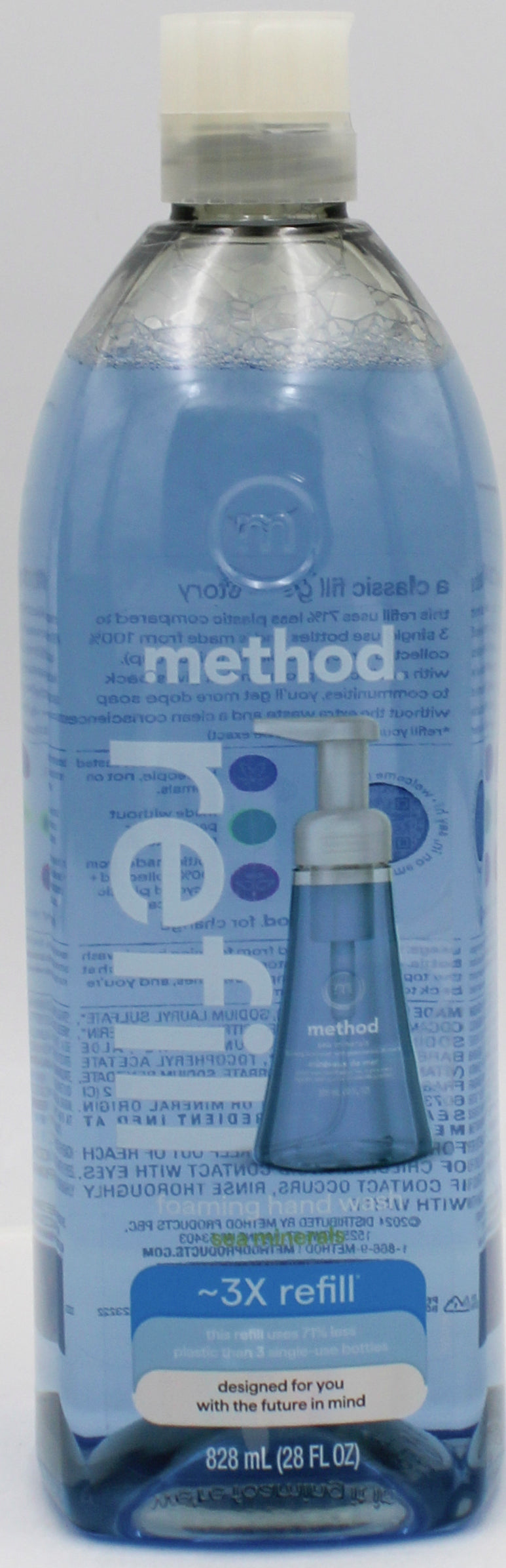 SP METHOD FOAMING HAND WASH REFIIL 28oz SEA MINERALS