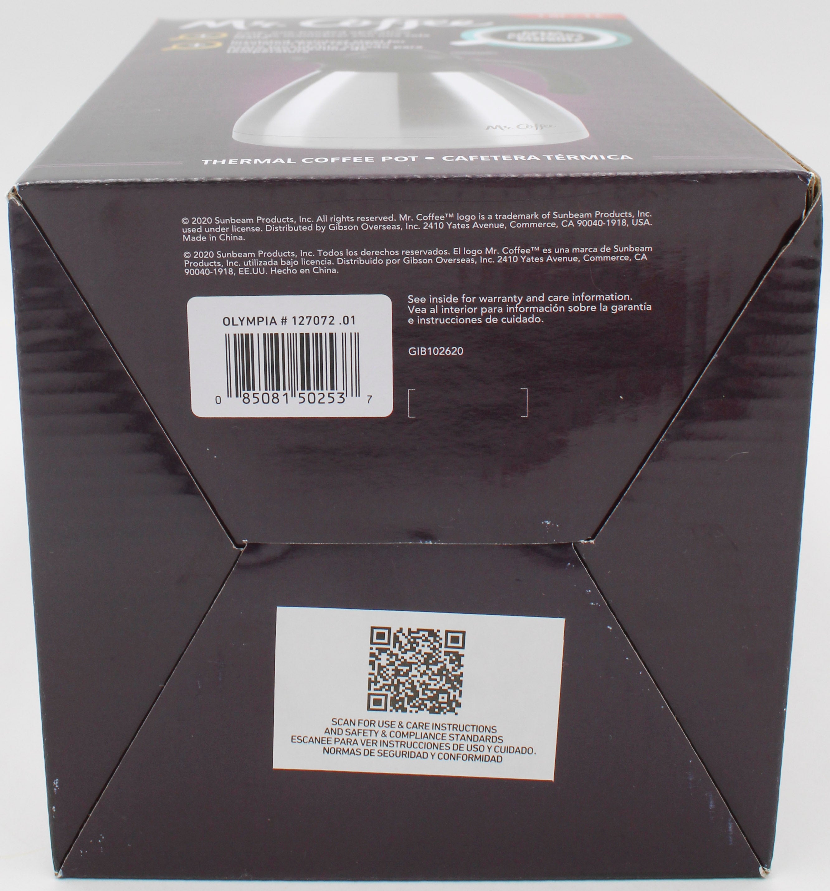 MR. COFFEE OLYMPIA 1.05qt COFFEE POT NI