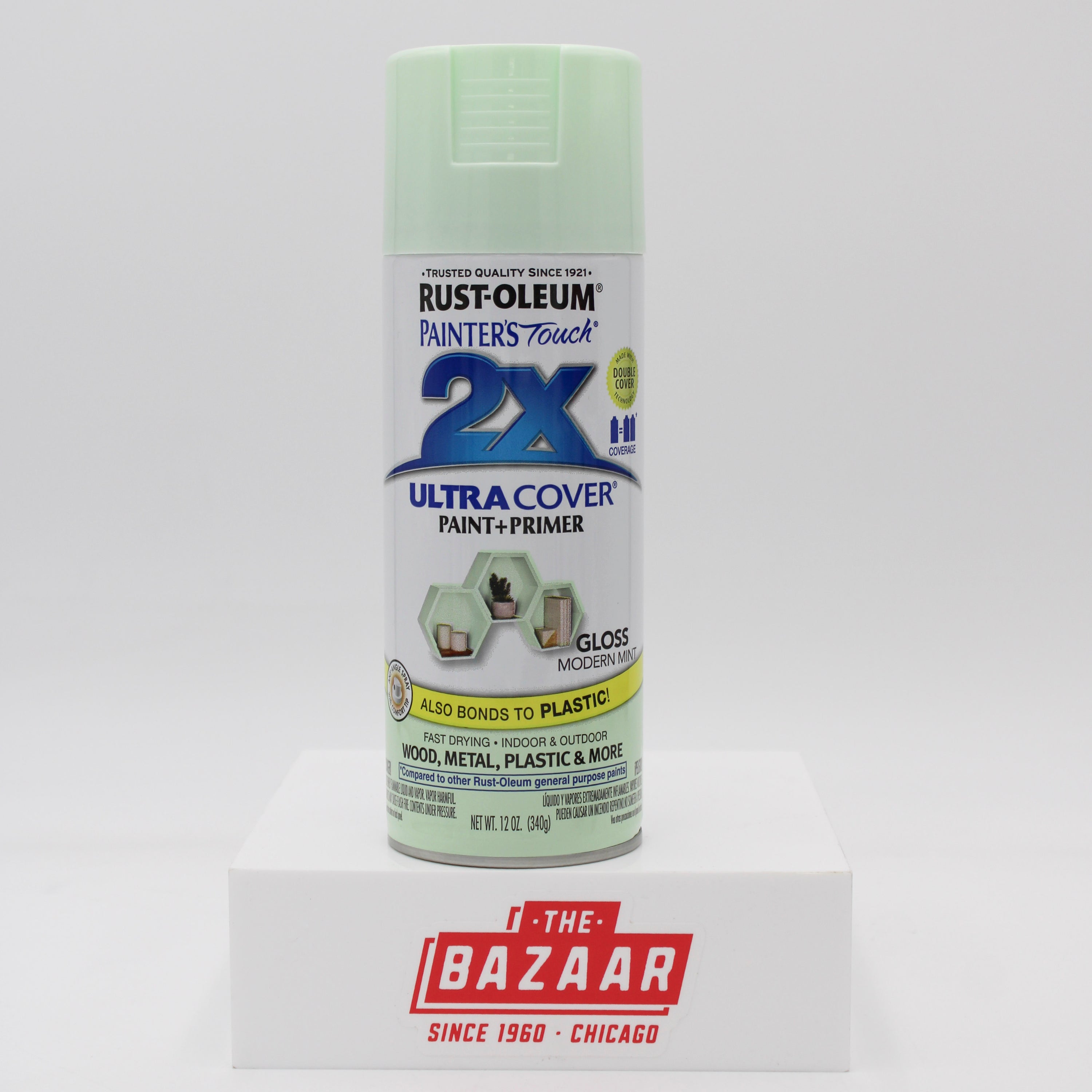 RUST-OLEUM PAINTER'S TOUCH SPRAY PAINT 12 oz. MODERN MINT NI
