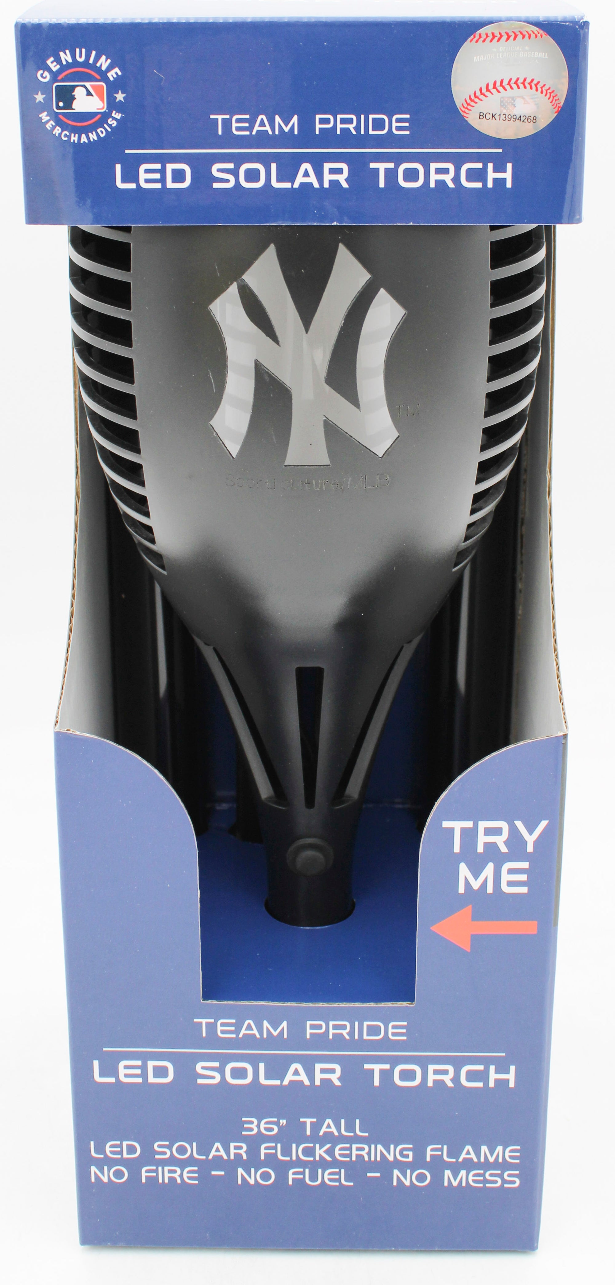 NEW YORK YANKEES LED SOLAR TORCH 36"