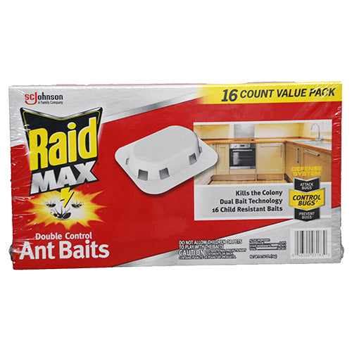 SP RAID MAX ANT DOUBLE CONTROL 16-CT BAITS