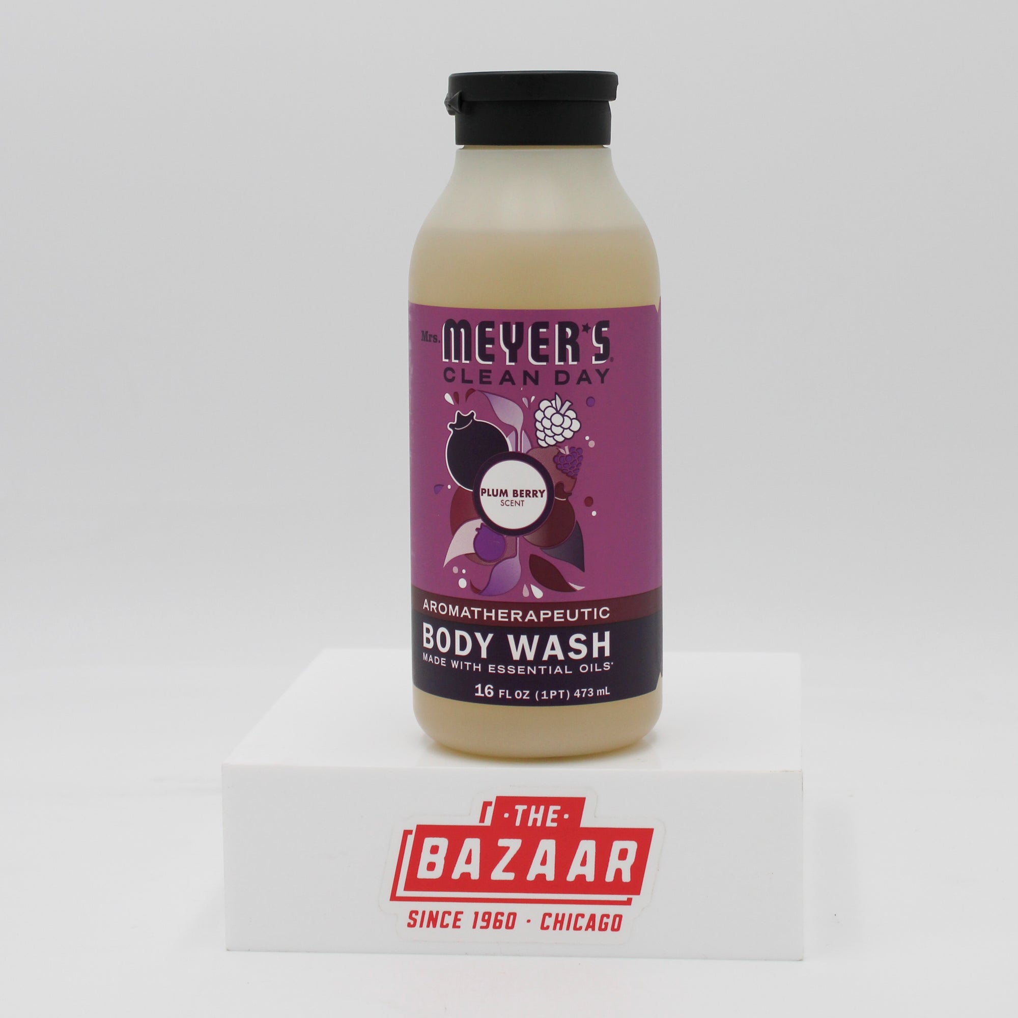 MRS MEYERS BODY WASH PLUMBERRY 16oz US.