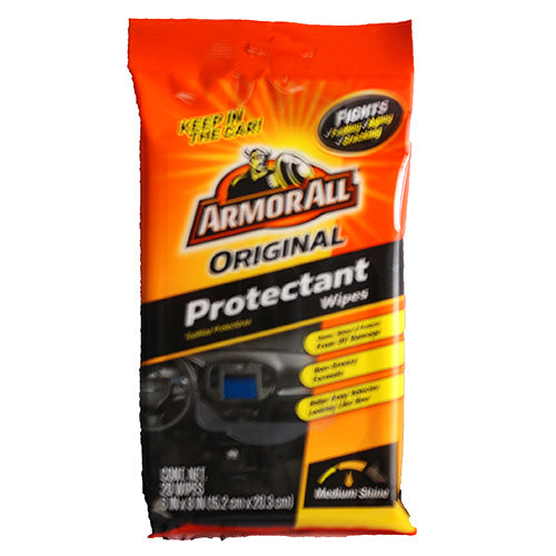 ARMOR ALL ORIGINAL PROTECTANT WIPES 20CT NI