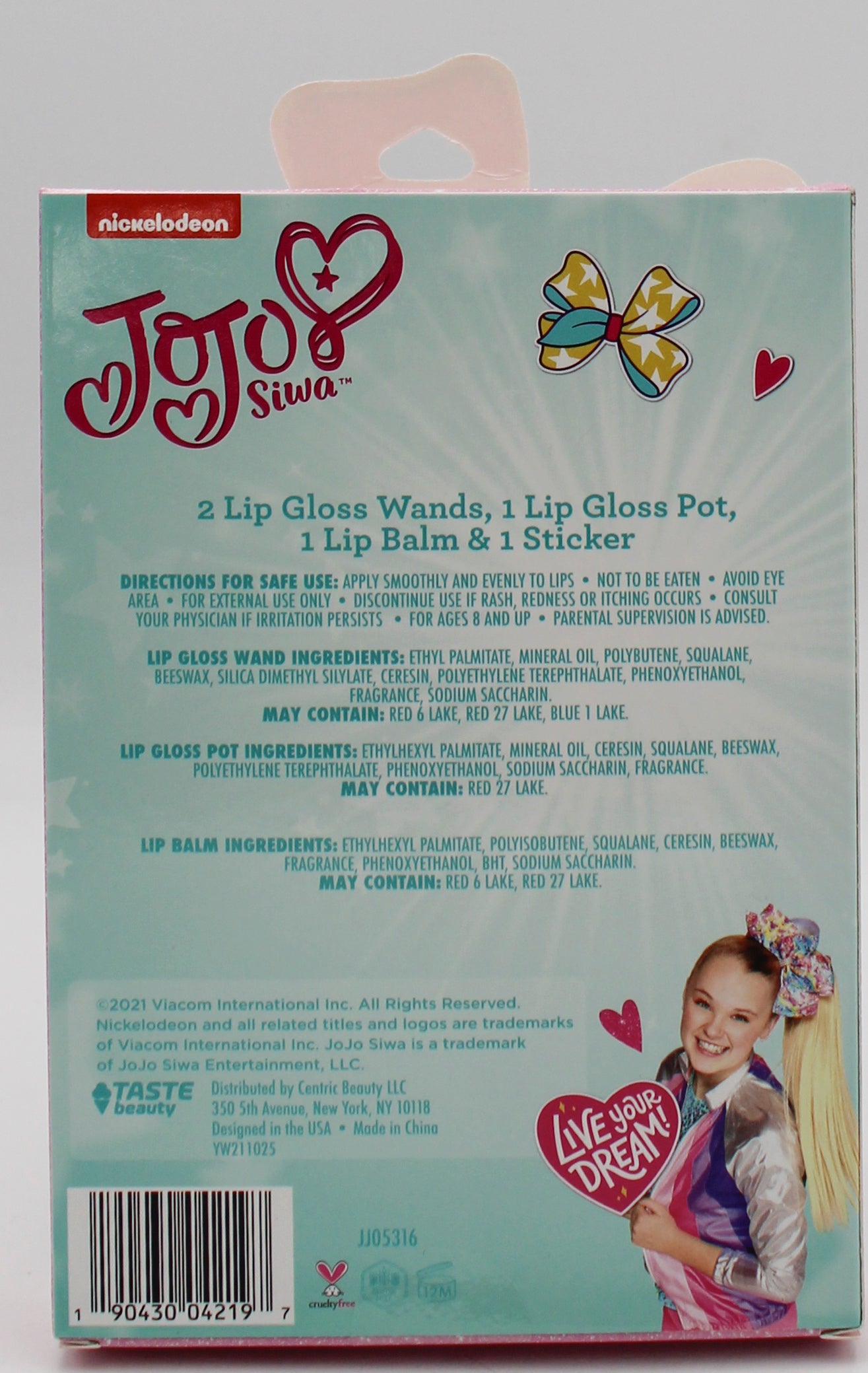 JOJO SIWA LIP GIFT SET NI