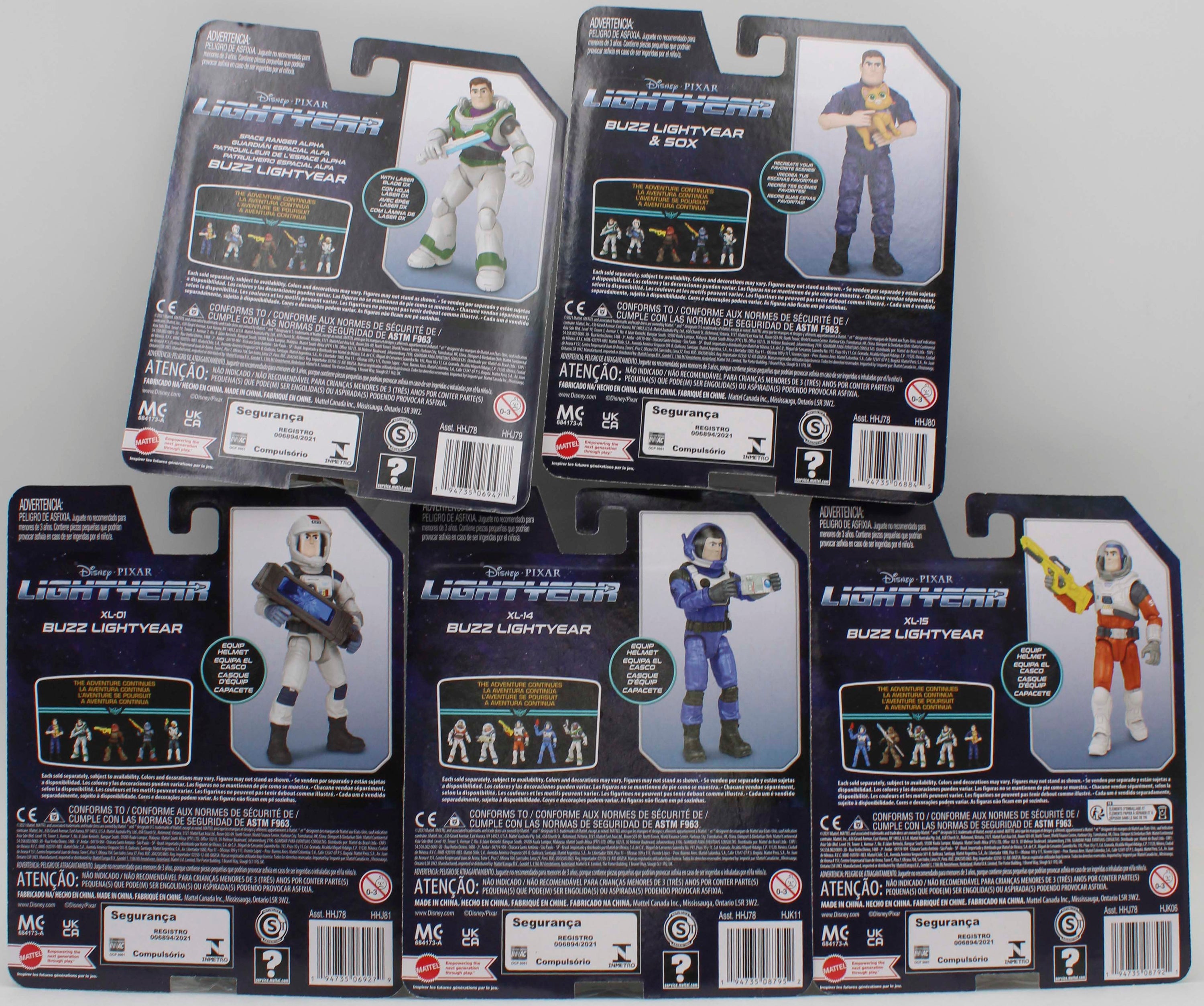 DISNEY PIXAR LIGHTYEAR CORE 5" FIGURE - ASSORTED