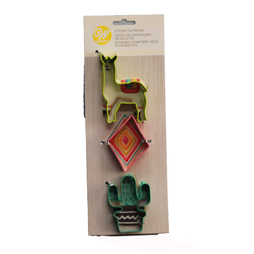 WILTON COOKIE CUTTER SET DESERT 3CT