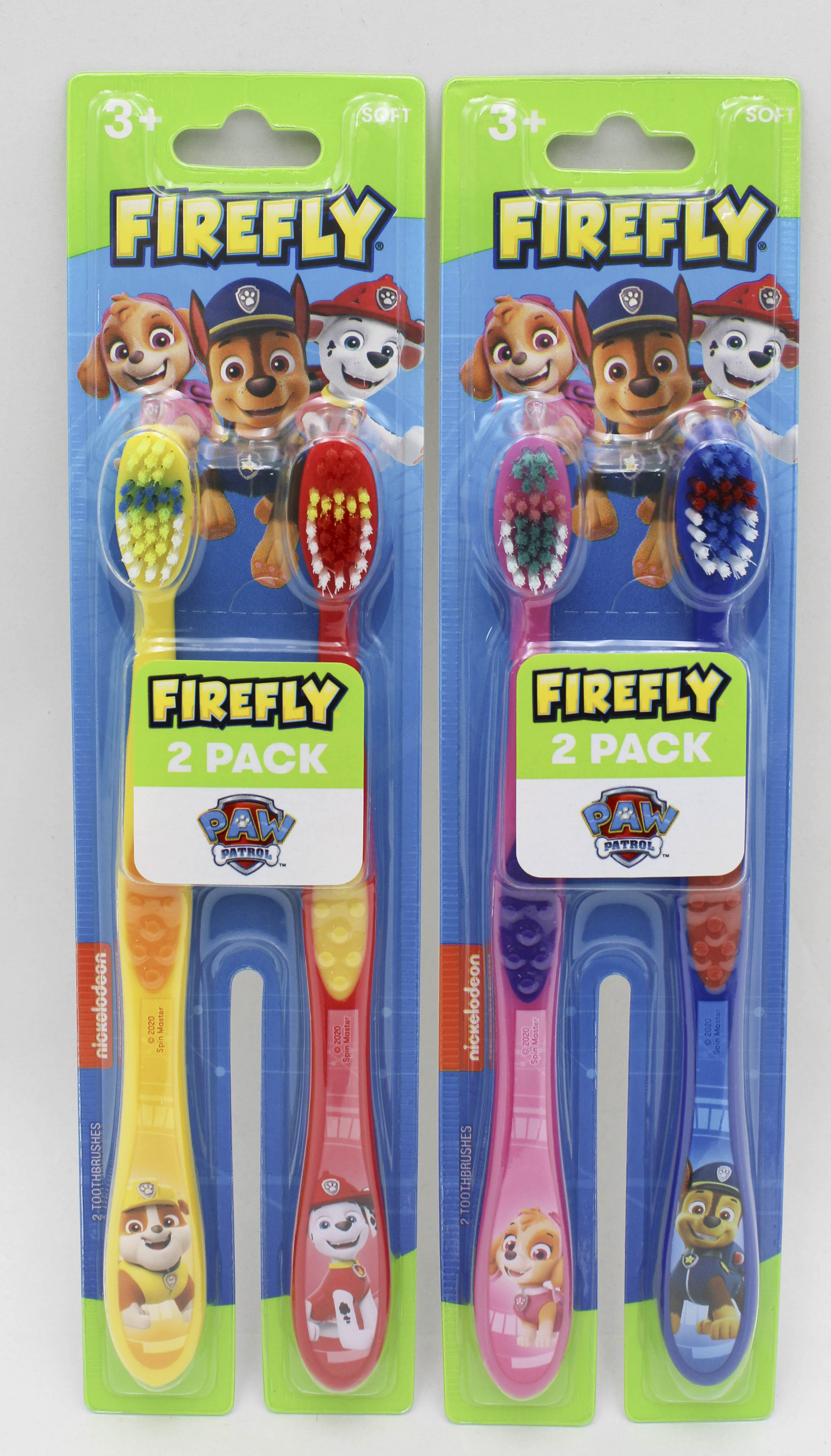 FIREFLY TOOTHBRUSH 2ct - PAW PATROL - SOFT NI