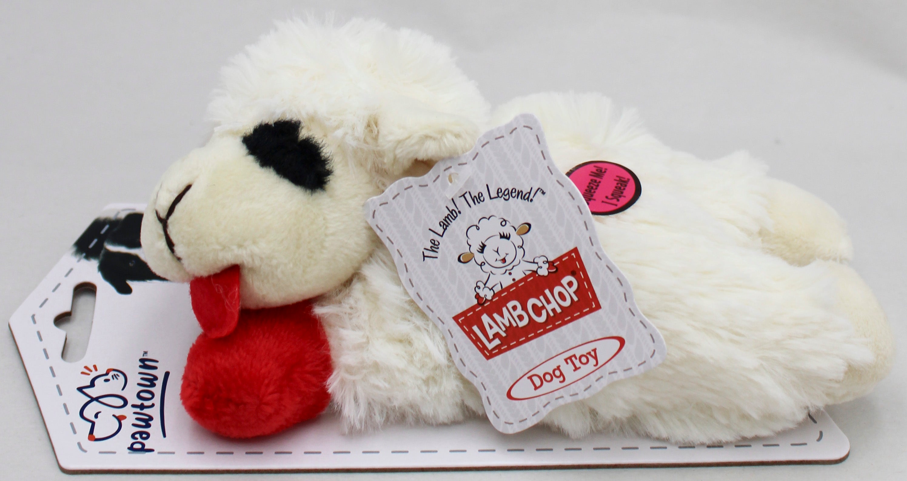 Multipet Paw Town Lambchop Dog Toy 6" | Wholesale Pet Toy