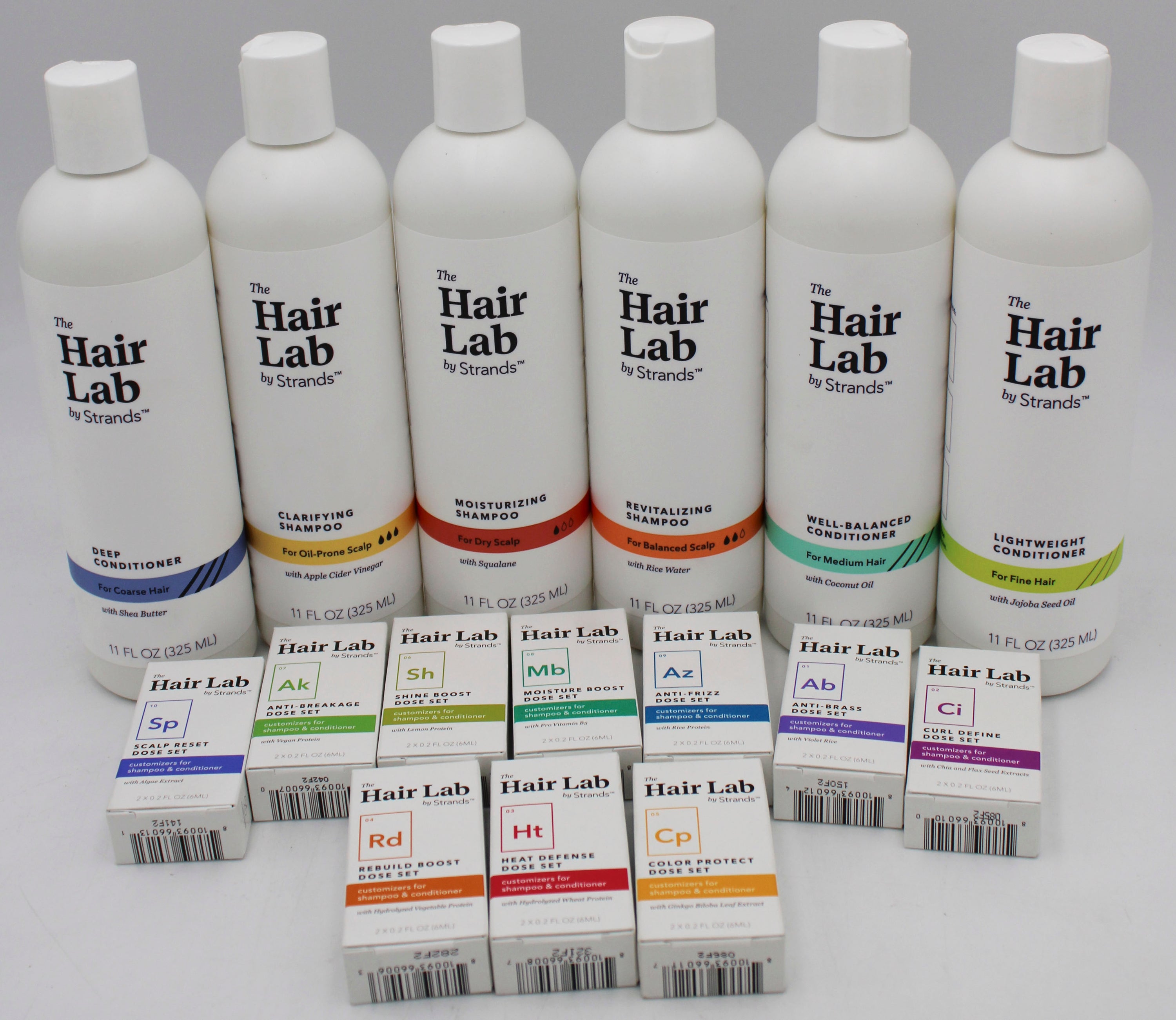 THE HAIR LAB SHAMPOO/CONDITIONER/2ct DOSES 162ct DISPLAY