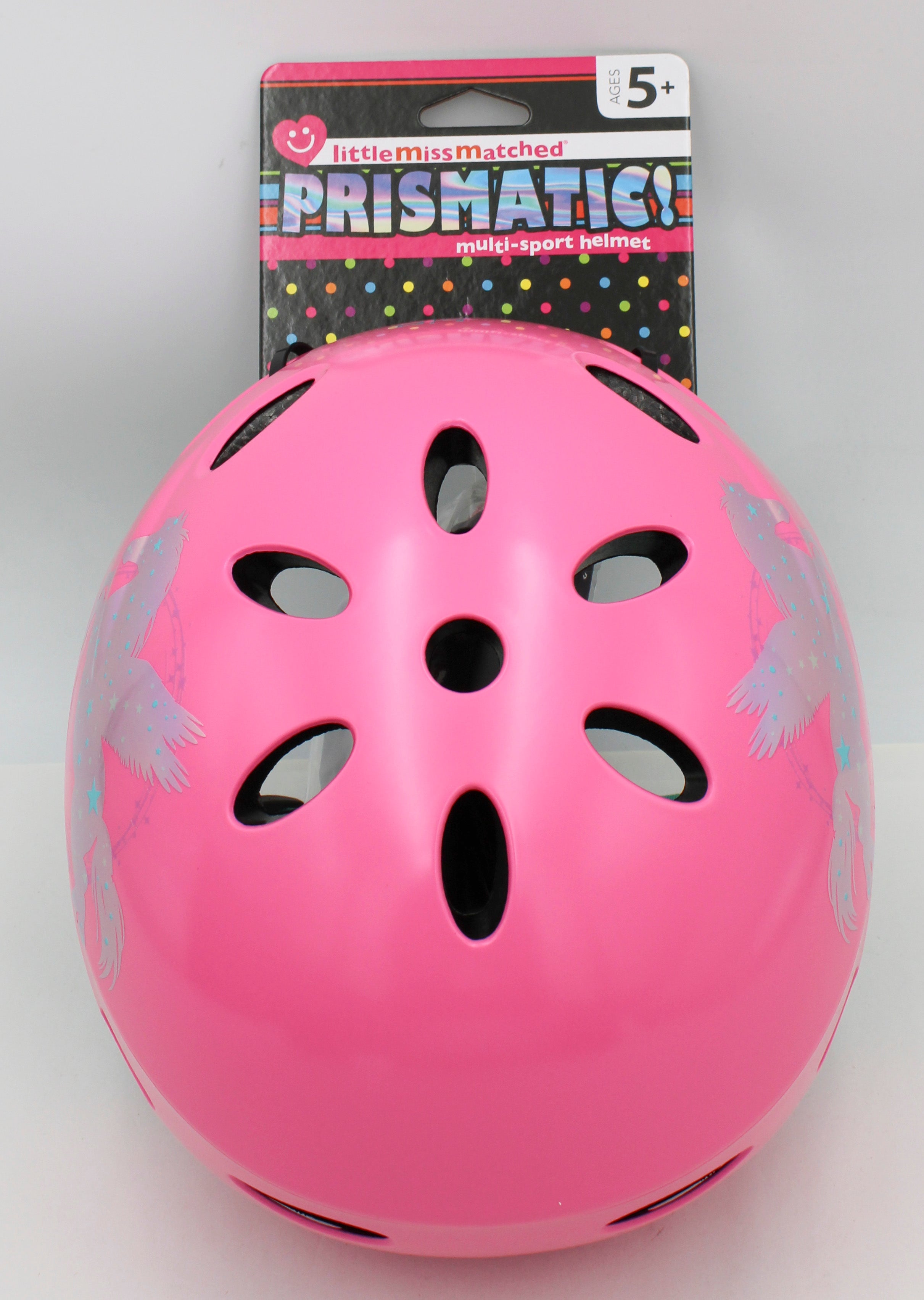 LITTLE MISS MATCHED GIRLS CHILD HOLOGRAM HELMET PEGASUS 5+