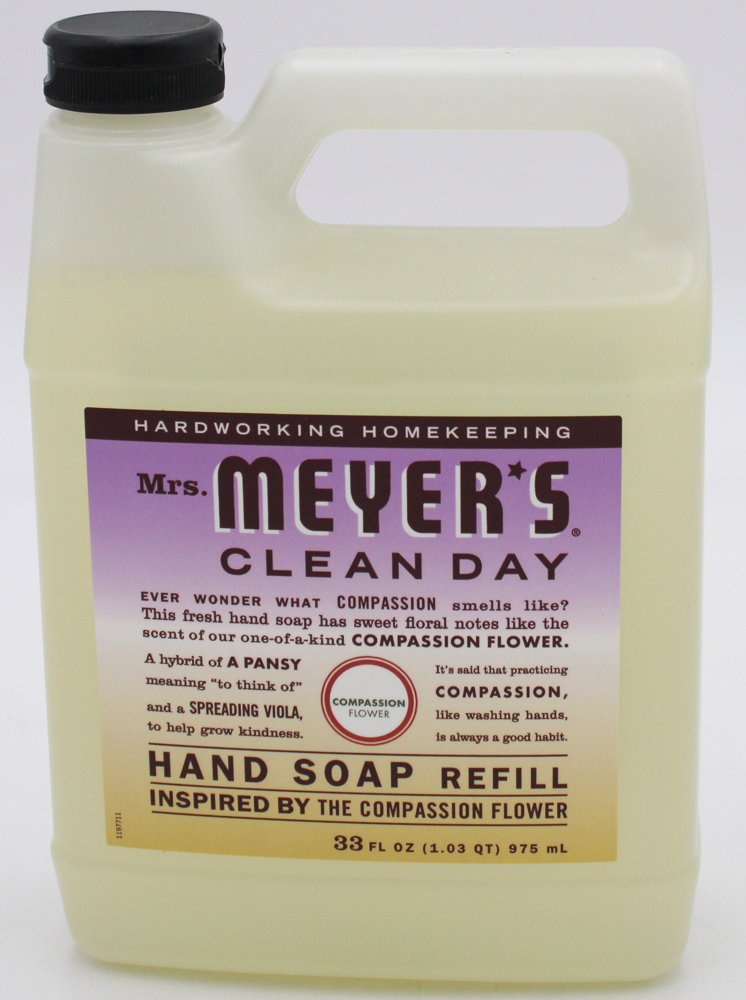 SP MEYER'S HAND SOAP COMPASSION FLOWER SCENT 33oz