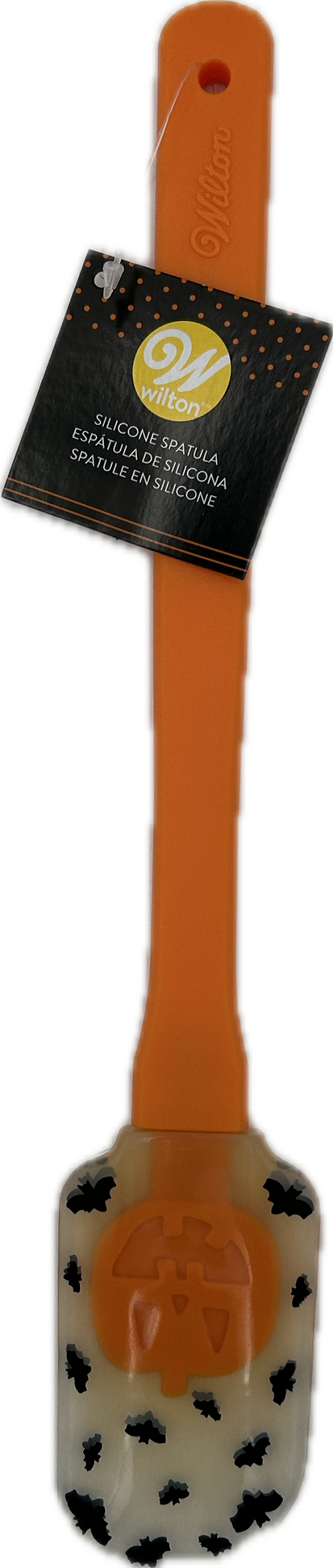 CLEAR SPATULA WITH PUMPKIN NI