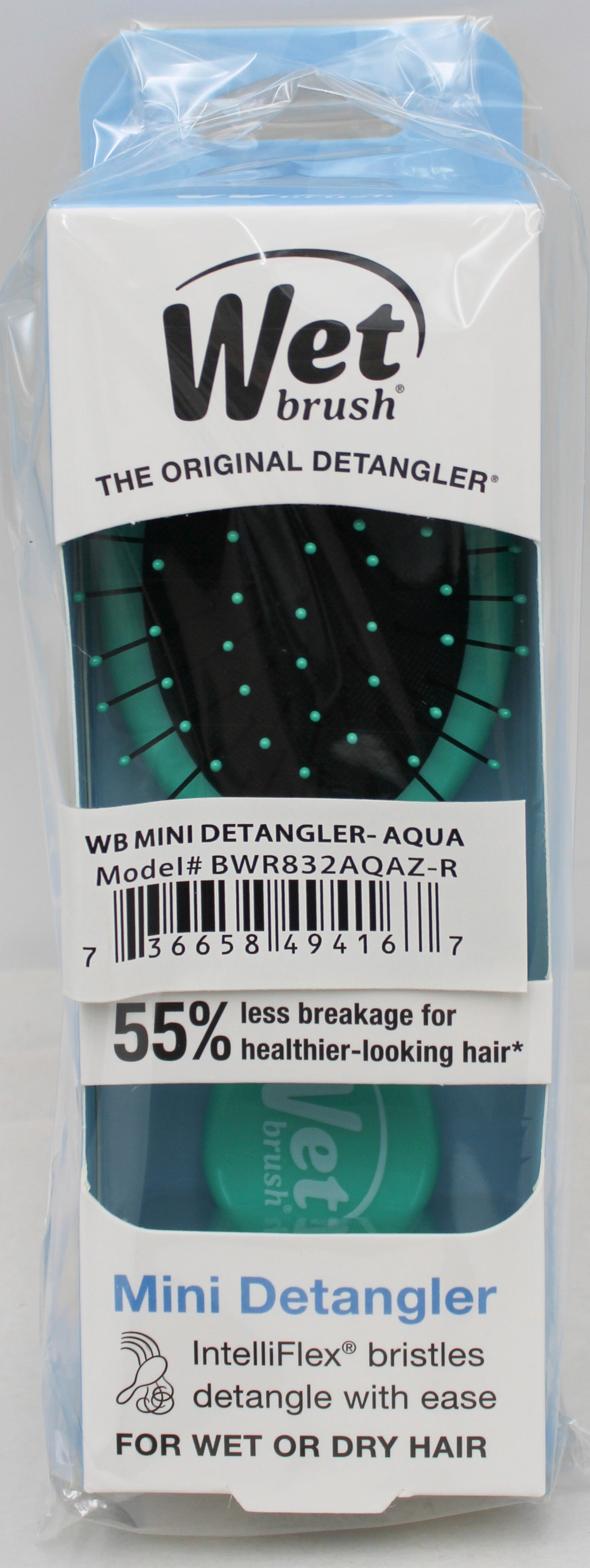 WET BRUSH MINI DETANGLER- AQUA NI