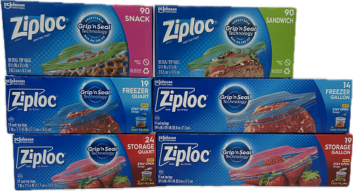 ZIPLOC BACK TO SCHOOL MIXED PALLET US