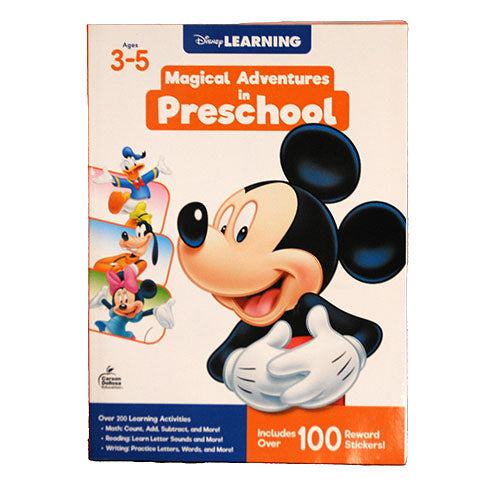 DISNEY MAGICAL ADVENTURE IN PRESCHOOL LEARNING BOOK AGES 3-5 254 PAGES  PRE PRICE $12.99