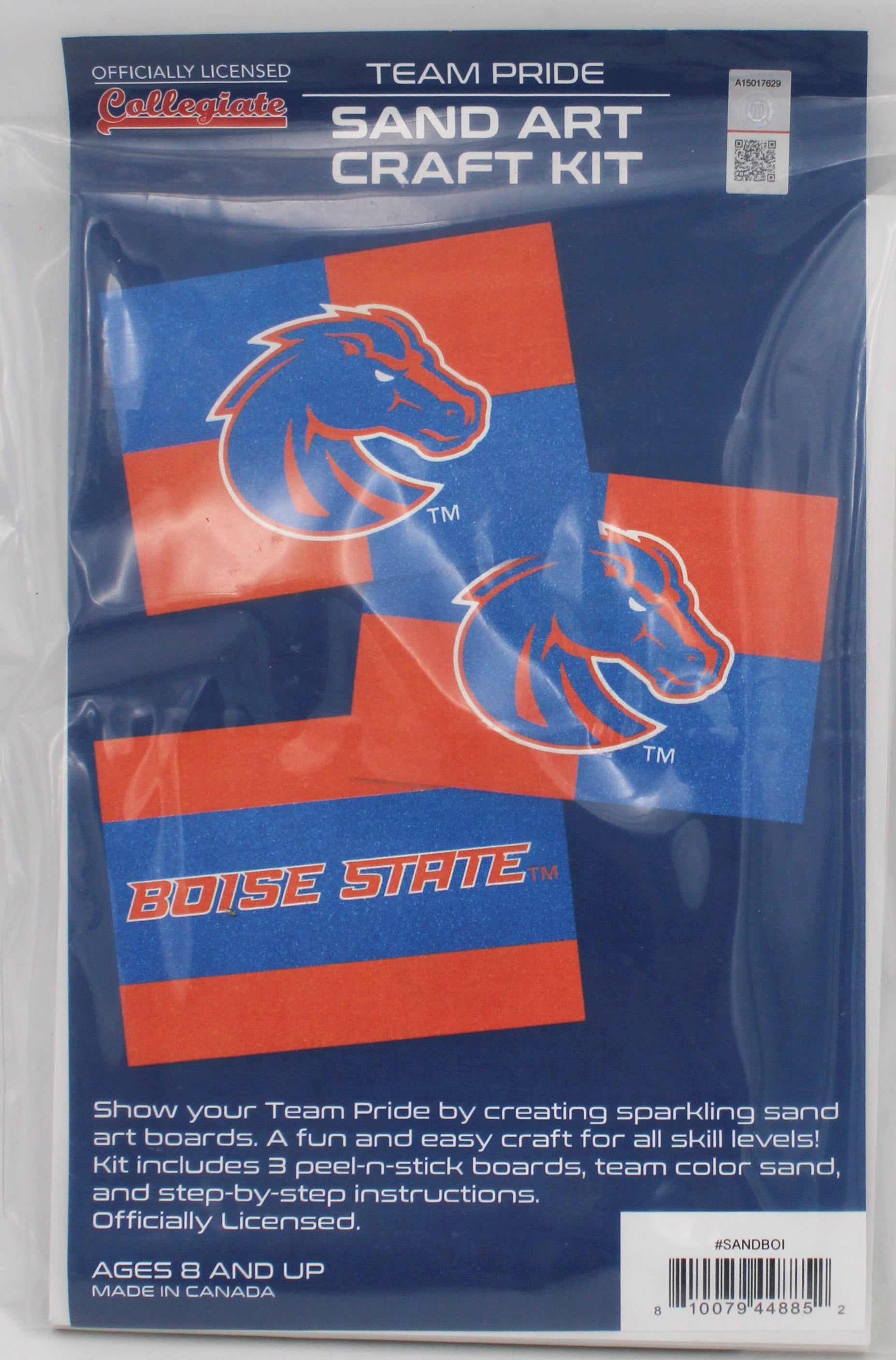 BOISE STATE BRONCOS SAND ART CRAFT KIT