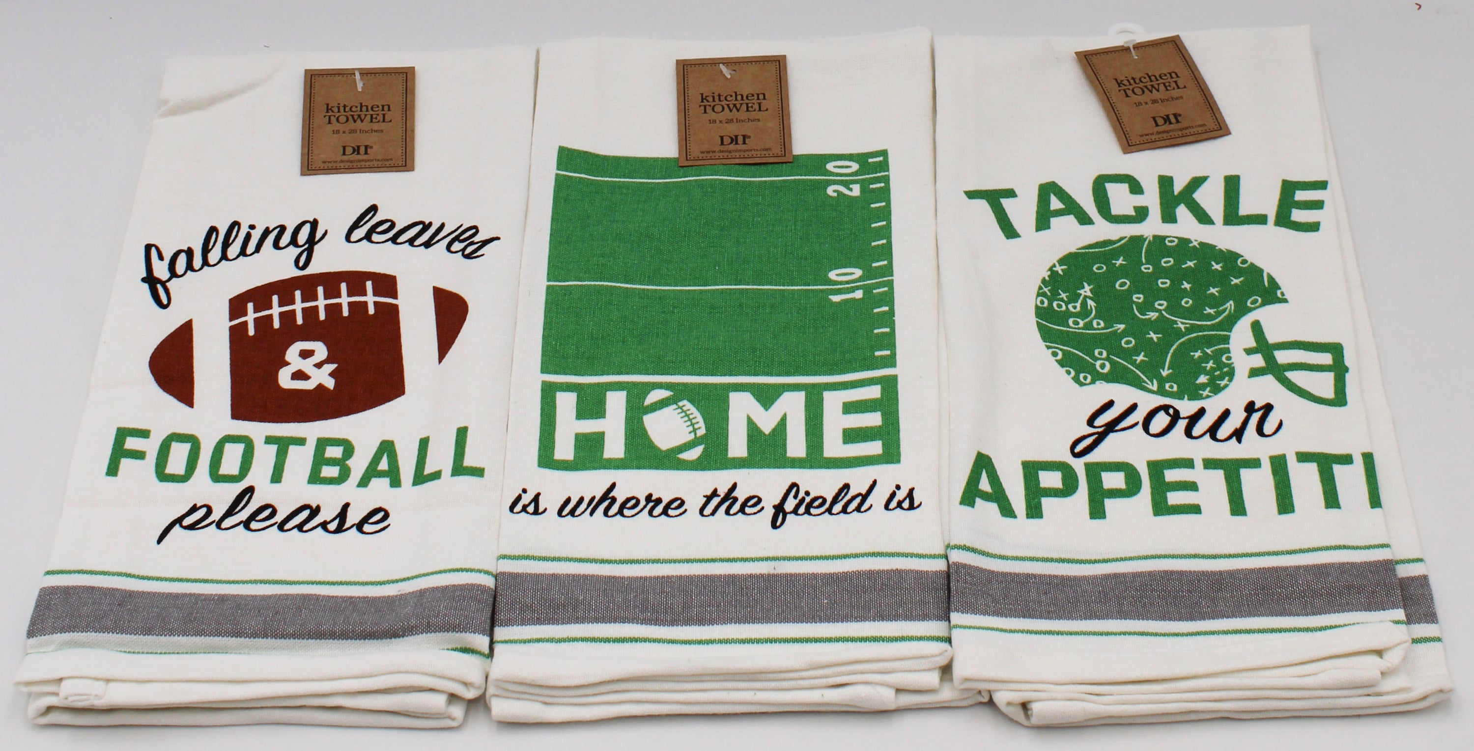 ASST HOME TEAM PRINTED DISHTOWEL