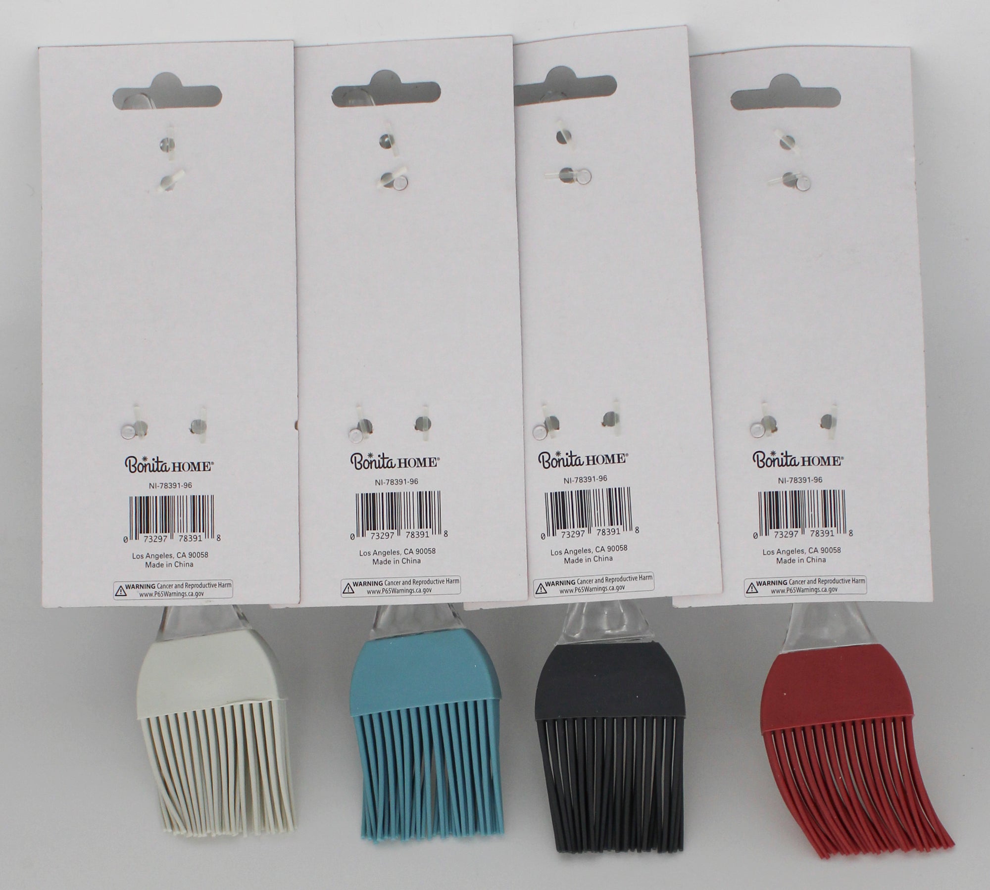 9in Silicone Basting Brush Asst