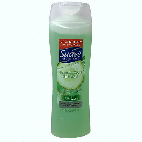 SUAVE BODY WASH 15oz-CUCUMBER AGAVE