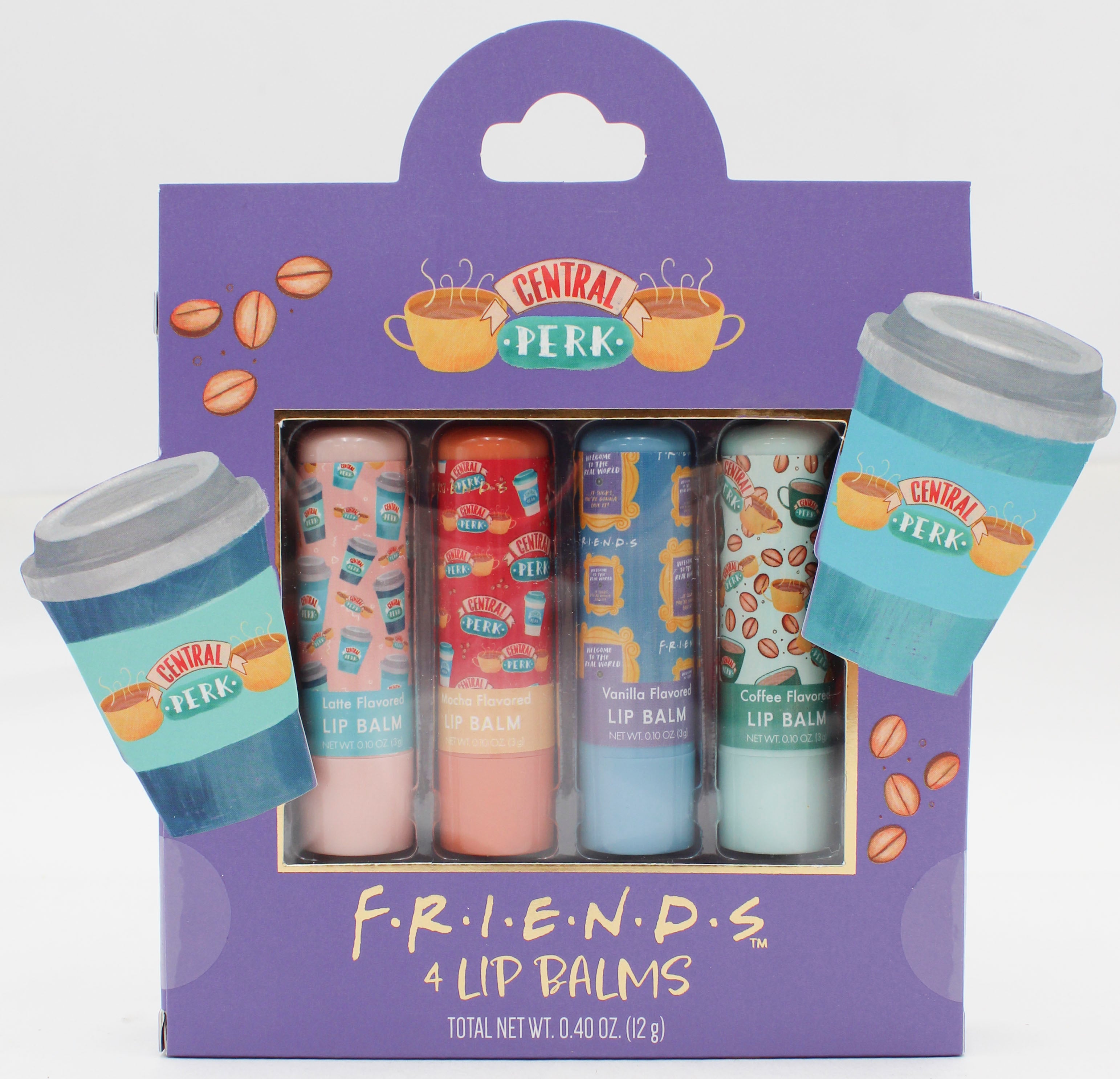 FRIENDS 4PK LIP BALM SET