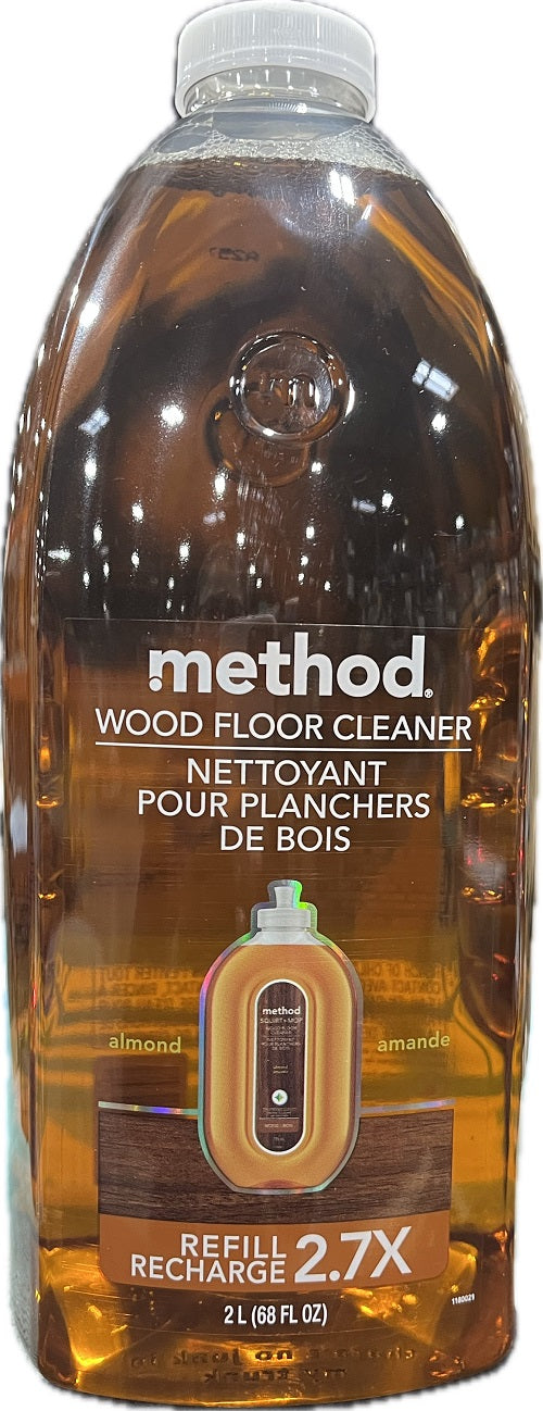 SP METHOD WOOD FLOOR CLEANER REFILL 68oz ALMOND