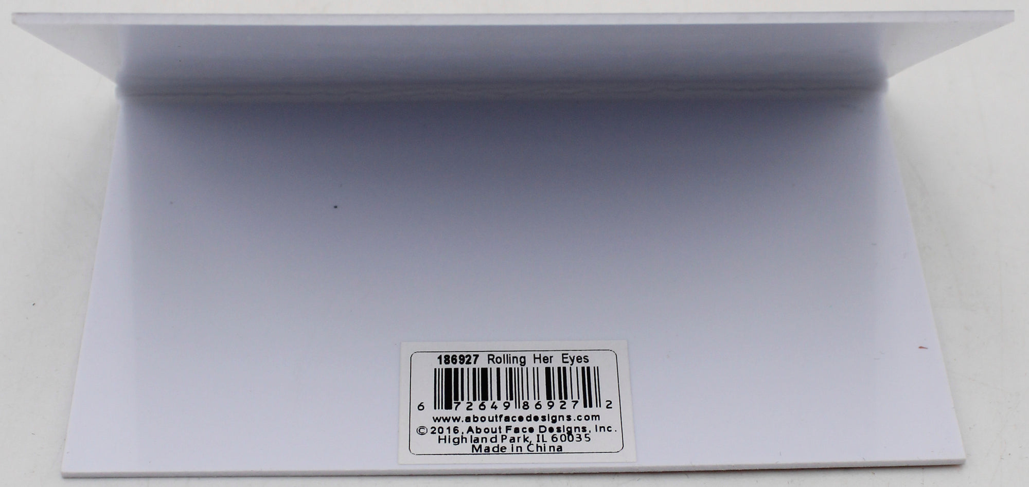 ROLLING HER EYES LARGE SIGN