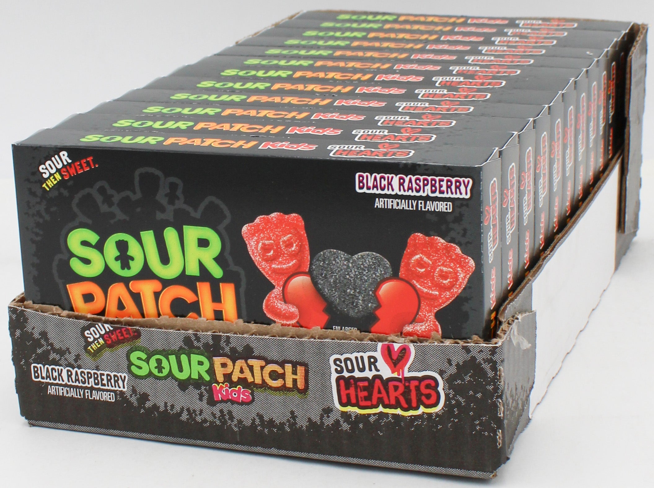 SOUR PATCH KIDS SOUR HEARTS THEATRE BOX 3.08 Oz BB 10/13/26