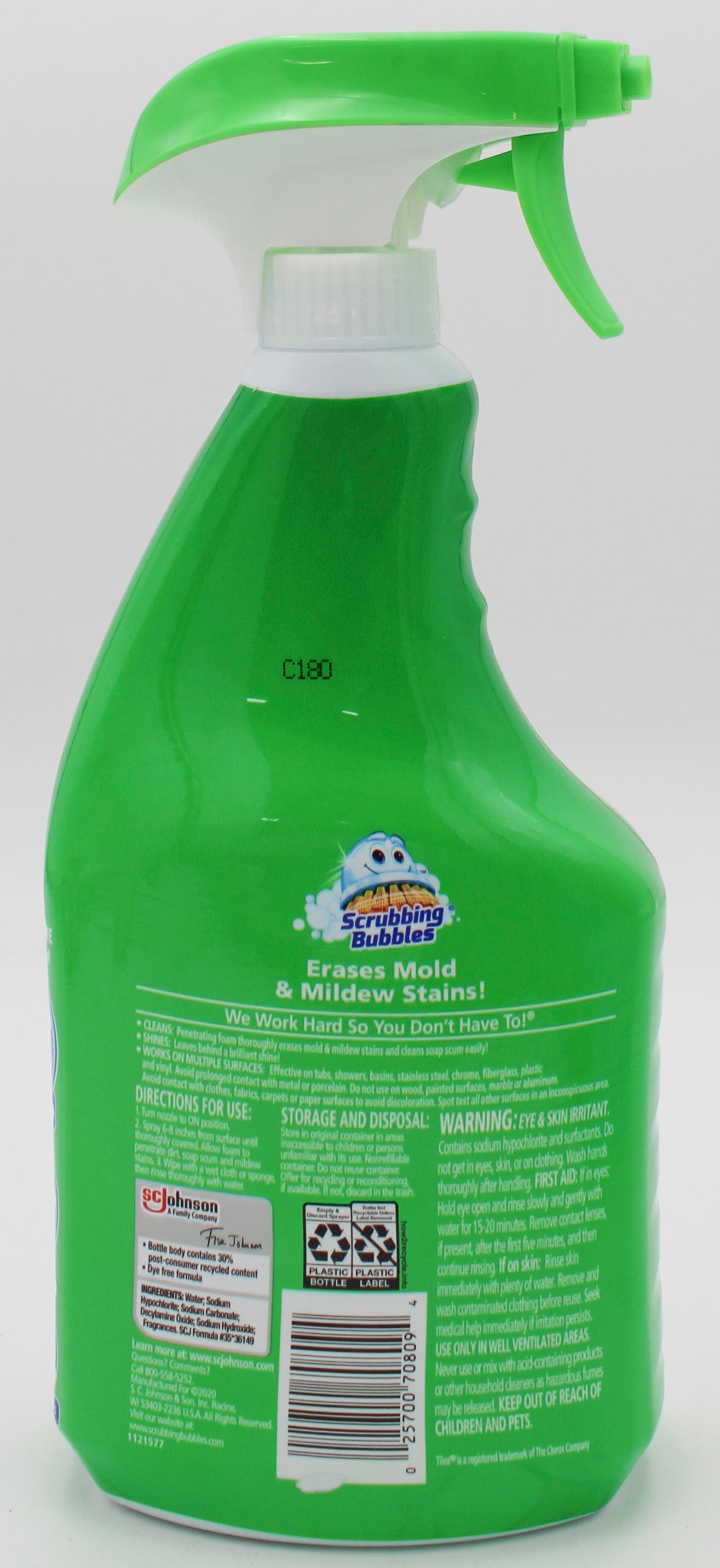 SP SCRUBBING BUBBLES 32oz-FOAMING BLEACH