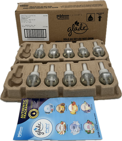 GLADE PLUG IN SCENTED OIL HAWAIIAN BREEZE 10ct 6.7floz US