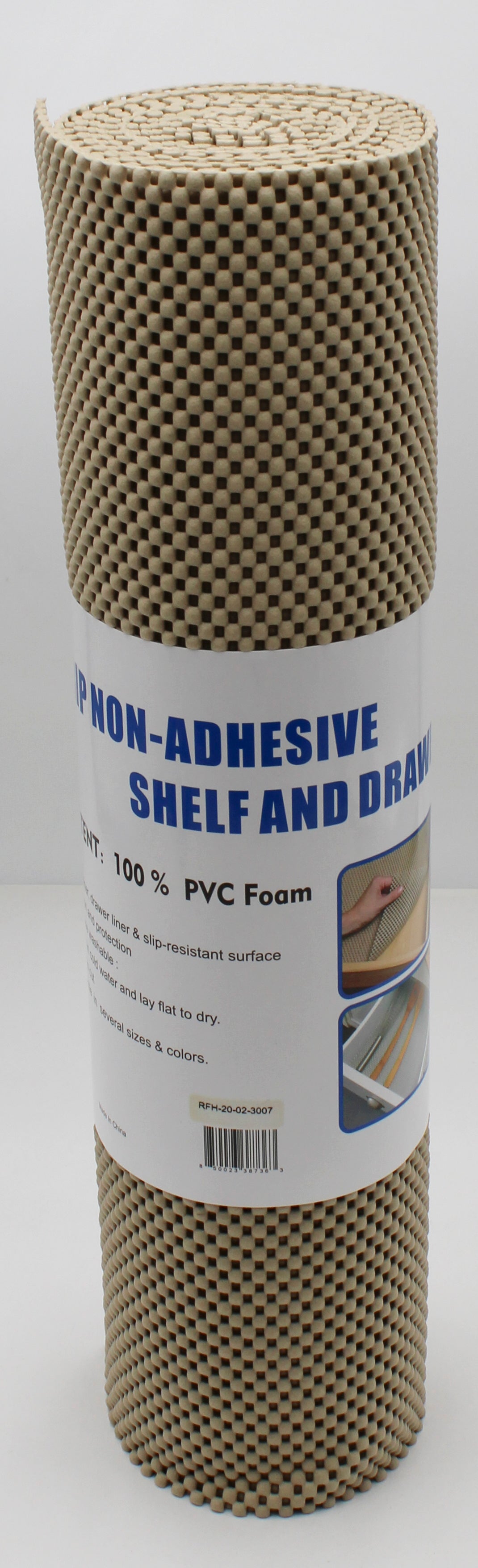18x120" BEIGE SHELF LINER