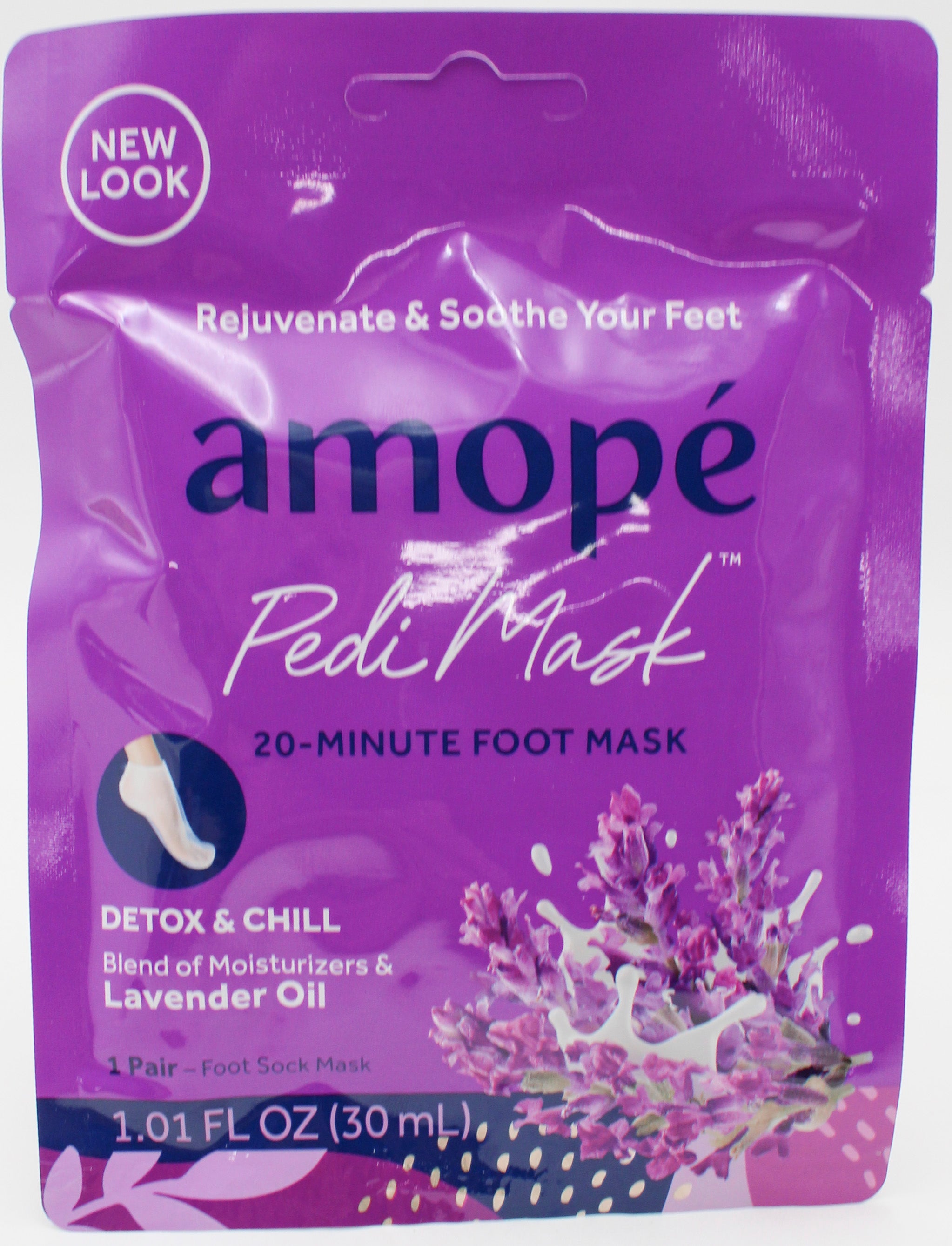AMOPE FOOT MASK LAVENDER OIL