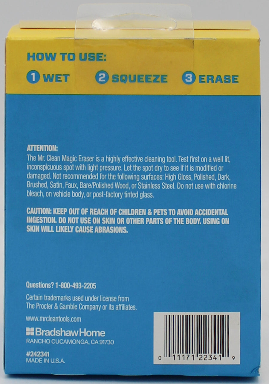 MR CLEAN HANDY GRIP MAGIC ERASER 2pc STARTER KIT