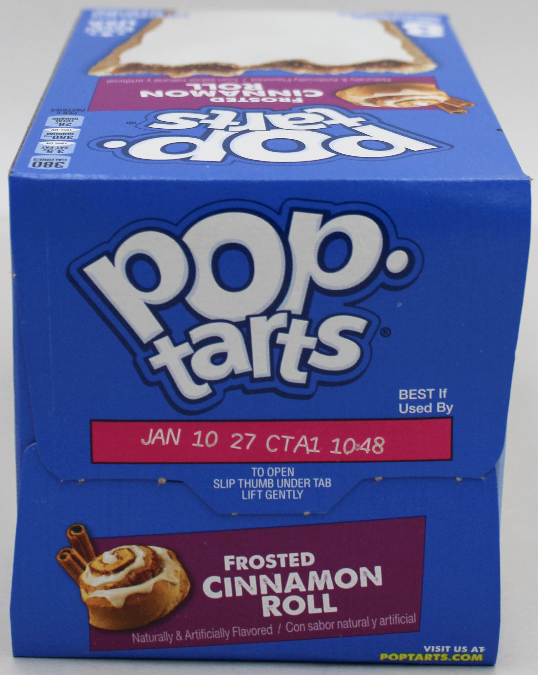 POP-TARTS FROSTED CINNAMON ROLL 8CT 13.5 Oz BB 1/10/27 NI