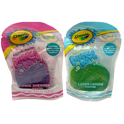 Crayola Bubble Bath Bar 4.23oz 2 Scents - Wholesale Pack