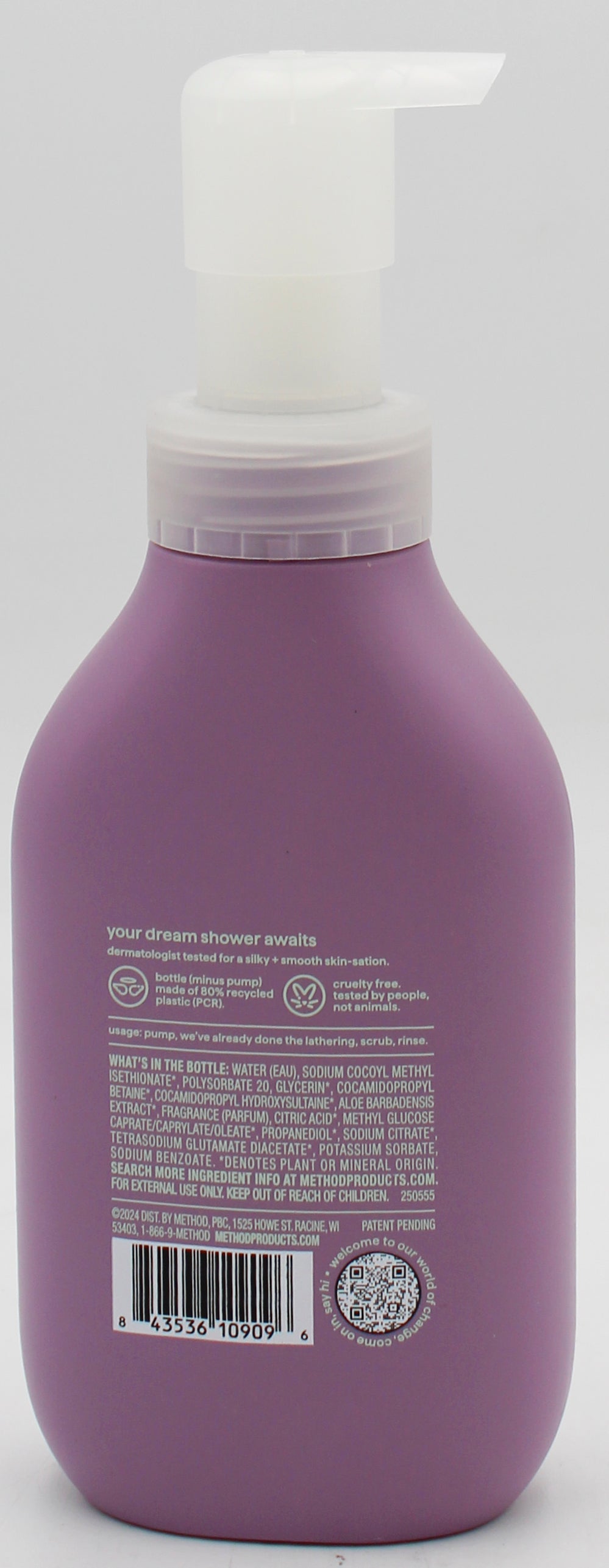 SP METHOD FOAMING BODY WASH 13.5OZ-WHITE FLOWER TUBEROSE