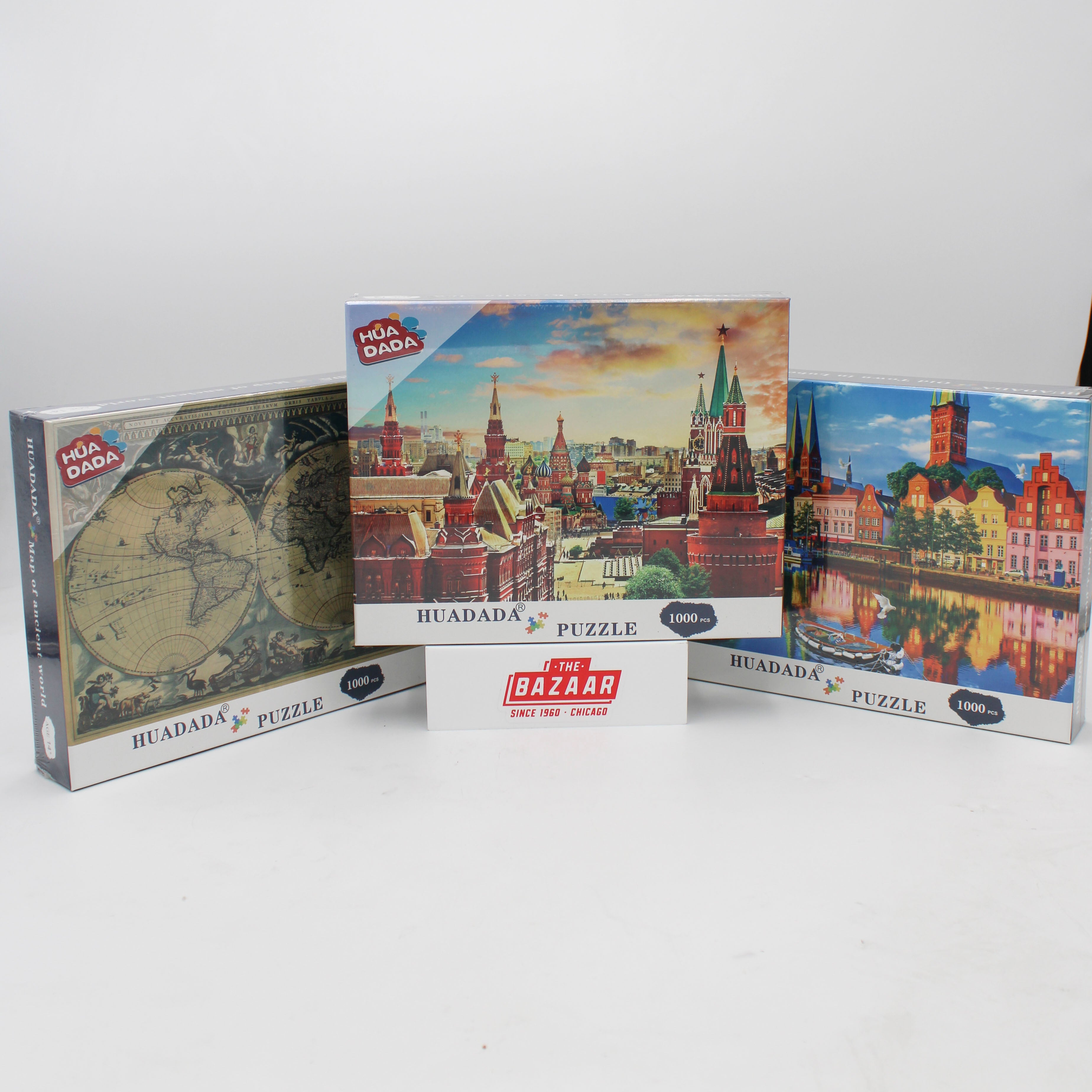 HUADADA PUZZLE 1000PCS - ASSORTED