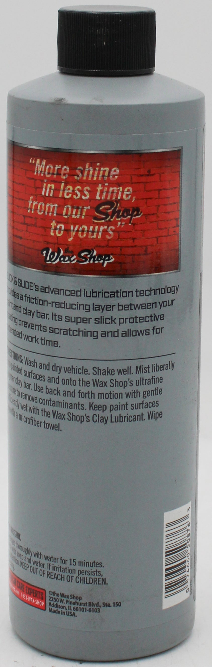 WAXSHOP SLICK/SLIDE LUBRICANT 16oz