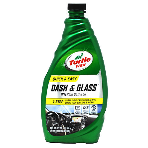 TURTLE WAX DASH & GLASS CLEANR 23oz