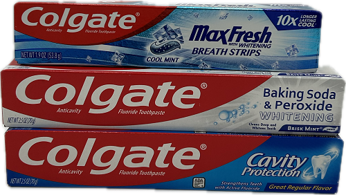 COLGATE MIXED TOOTHPASTE DUMP BIN NI