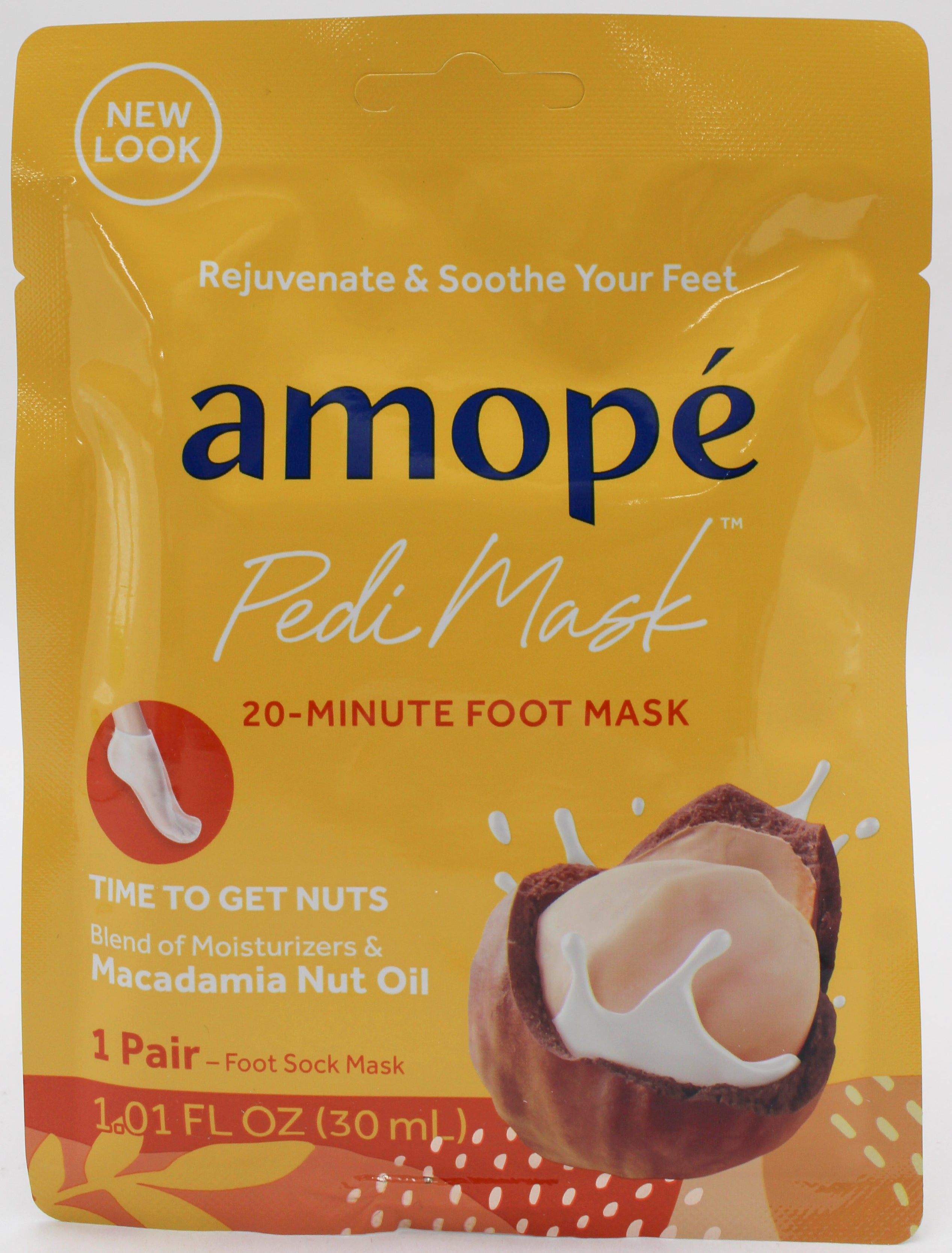 AMOPE FOOT MASK MACADAMIA OIL