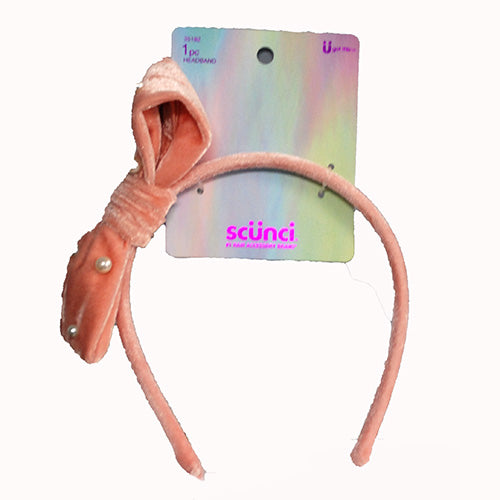 SP SCUNCI  1-CT PINK HEAD BAND NI