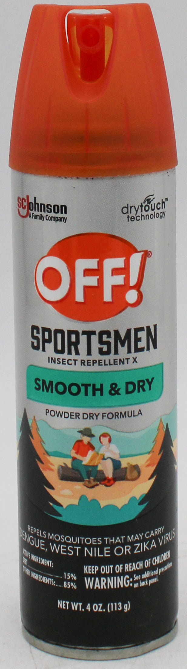 SP OFF! SPORTSMEN INSECT REPELLENT 4oz-SMOOTH & DRY