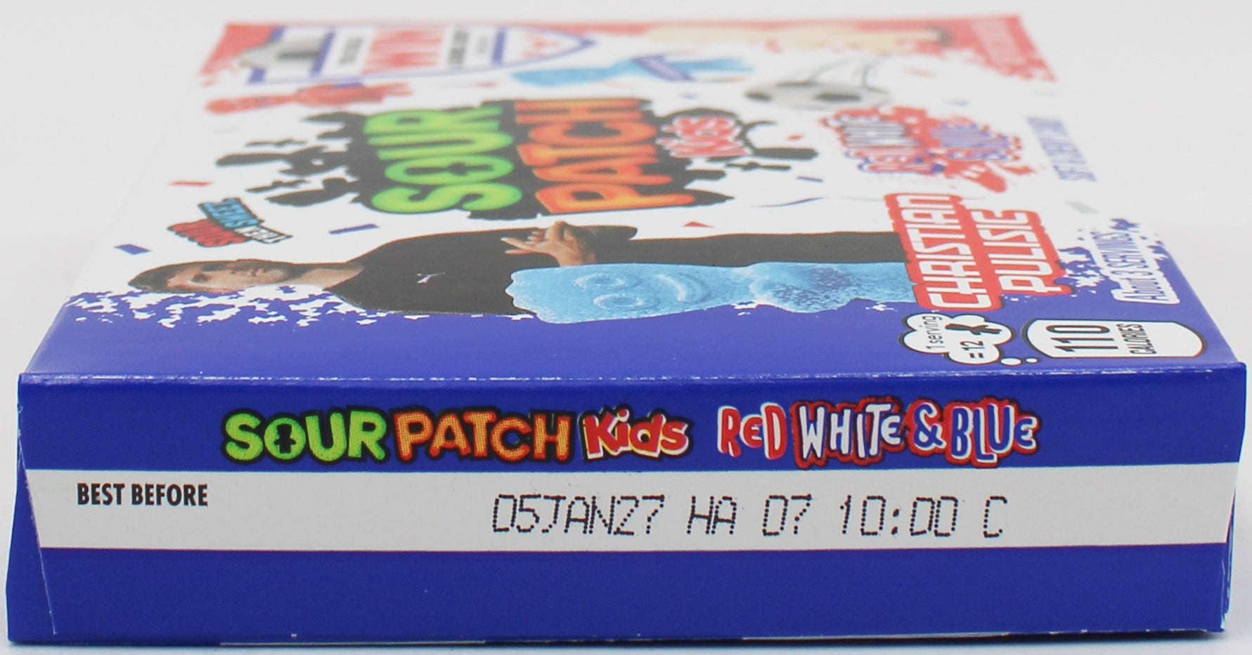 SOUR PATCH KIDS RED WHITE BLUE THEATRE BOX 3.08 Oz BB 1/5/27
