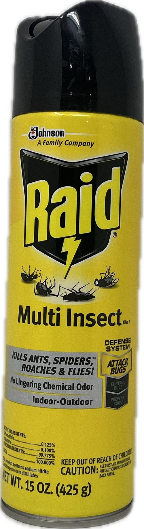 SP RAID MULTI INSECT KILLER 15oz INDOOR-OUTDOOR